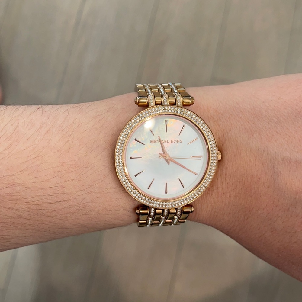 MK Rose Gold Watch EUC